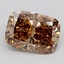 4.07 Ct. Fancy  Brown Cushion Lab Grown Diamond