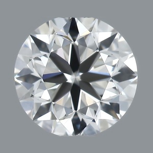 Round diamond — real photo