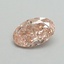 0.45 Ct. Fancy Intense Pink Oval Lab Grown Diamond