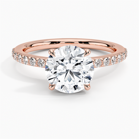 14K Rose Gold Luxe Elodie Diamond Ring (1/4 ct. tw.)
