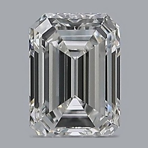 Emerald diamond — real photo