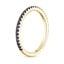 18K Yellow Gold Luxe Ballad Sapphire Ring, smallside view