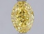 1.07 Ct. Fancy Vivid Yellow Yellow Oval Lab Grown Diamond