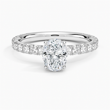 Luxe French Pavé Perfect Fit Diamond Ring