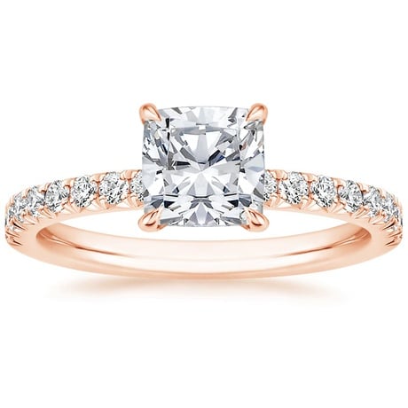 14K Rose Gold Amelie Diamond Bridal Set