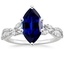 Platinum Luxe Willow Diamond Ring (1/4 ct. tw.), smalltop view