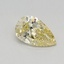 0.35 Ct. Fancy Intense Yellow Pear Lab Grown Diamond