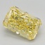 1.88 Ct. Fancy Vivid Yellow Radiant Lab Grown Diamond
