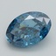 2.66 Ct. Fancy Vivid  Blue Oval Lab Grown Diamond
