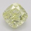 1.16 Ct. Fancy Yellow Cushion Diamond