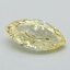 1.08 Ct. Fancy Intense Yellow Marquise Lab Grown Diamond