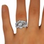 The Rayleigh Ring, smallzoomed in top view on a hand