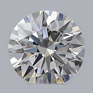 Round diamond — real photo