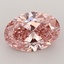 2.01 Ct. Fancy Vivid Pink Oval Lab Grown Diamond