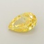 1.05 Ct. Fancy Vivid  Yellow Pear Lab Grown Diamond
