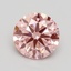 1.80 Ct. Fancy Vivid Pink Round Lab Grown Diamond