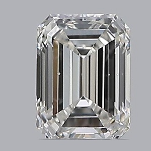 Emerald diamond — real photo