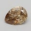 1.03 Ct. Fancy  Brown Pear Lab Grown Diamond