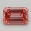 2.01 Ct. Fancy Vivid Pink Emerald Lab Grown Diamond
