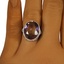 The Odara Ring, smallzoomed in top view on a hand