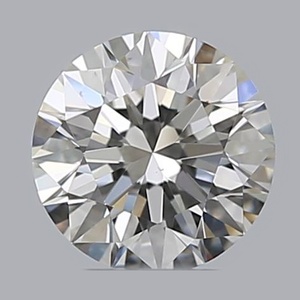 Round diamond — real photo
