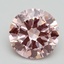 2.50 Ct. Fancy Intense Pink Round Lab Grown Diamond