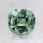 6.5x5.9mm Teal Cushion Montana Sapphire