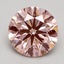 2.00 Ct. Fancy Intense Pink Round Lab Grown Diamond