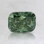 0.9 Ct. Fancy Vivid Pacific Green Cushion Lab Grown Diamond