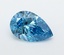 1.50 Ct. Fancy Vivid  Blue Pear Lab Grown Diamond