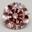 3.00 Ct. Fancy Intense Pink Round Lab Grown Diamond