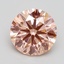 2.00 Ct. Fancy Intense Pink Round Lab Grown Diamond