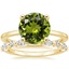 18K Yellow Gold Haven Diamond Ring with Versailles Diamond Ring (3/8 ct. tw.)
