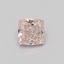 0.48 Ct. Fancy Intense Pink Cushion Lab Grown Diamond