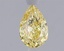 1.10 Ct. Fancy Vivid Yellow Yellow Pear Lab Grown Diamond