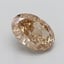 1.62 Ct. Fancy Light  Brown Oval Lab Grown Diamond