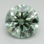 1.73 Ct. Fancy Vivid Pacific Green Round Lab Grown Diamond