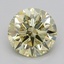 1.04 Ct. Fancy Light Yellow Round Lab Grown Diamond