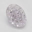 0.64 Ct. Light Pink Oval Diamond
