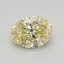 0.69 Ct. Fancy Intense Yellow Oval Lab Grown Diamond