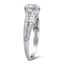 The Kildare Ring, smalltop view on a hand