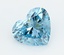 3.05 Ct. Fancy Vivid  Blue Heart Lab Grown Diamond