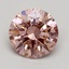 1.01 Ct. Fancy Intense Pink Round Lab Grown Diamond