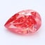 1.48 Ct. Fancy Vivid Pink Pear Lab Grown Diamond
