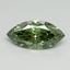 1.55 Ct. Fancy Vivid Green Marquise Lab Grown Diamond