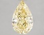 1.55 Ct. Fancy Intense Yellow Pear Lab Grown Diamond