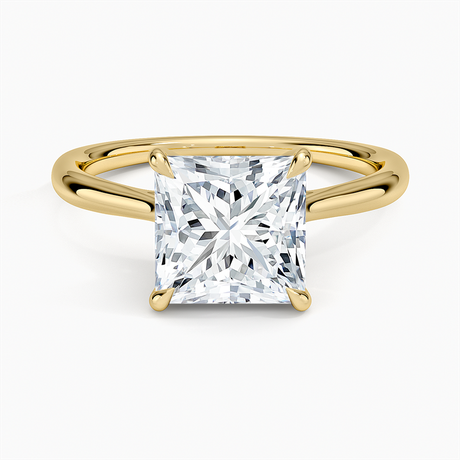 Freesia Cathedral Solitaire Ring