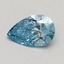 0.50 Ct. Fancy Intense Blue Pear Lab Grown Diamond