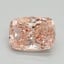 2.05 Ct. Fancy Intense Pink Cushion Lab Grown Diamond