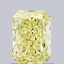 1.02 Ct. Fancy Yellow Radiant Lab Grown Diamond